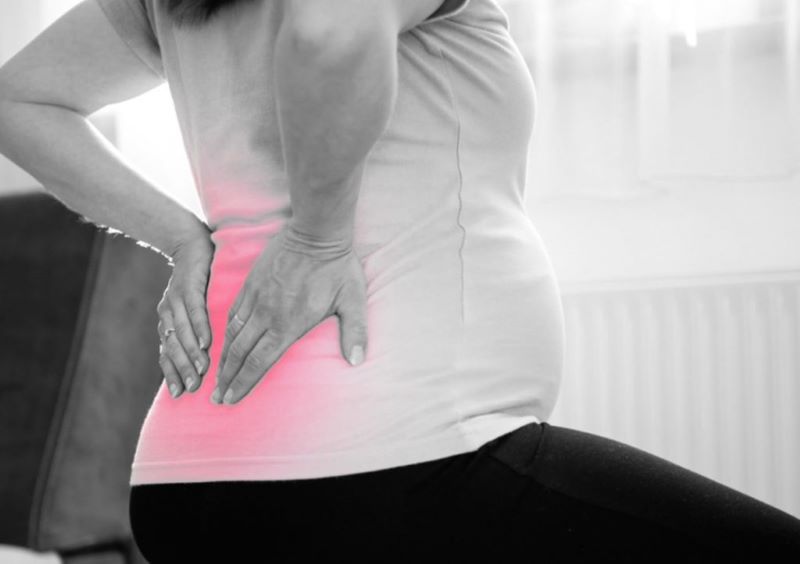cách giảm đau lưng cho mẹ bầu